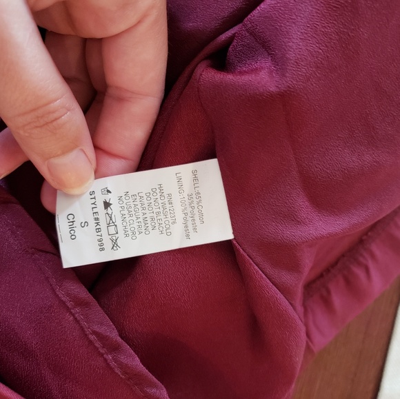 NWT Sweetheart Fit and Flare dress in Wine - Picture 3 of 4